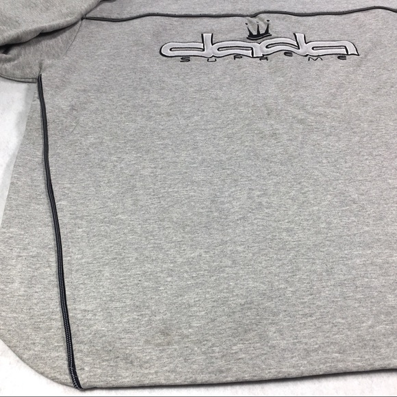 Vintage DADA SUPREME Crewneck Sweater Gray Size XL - Picture 5 of 7